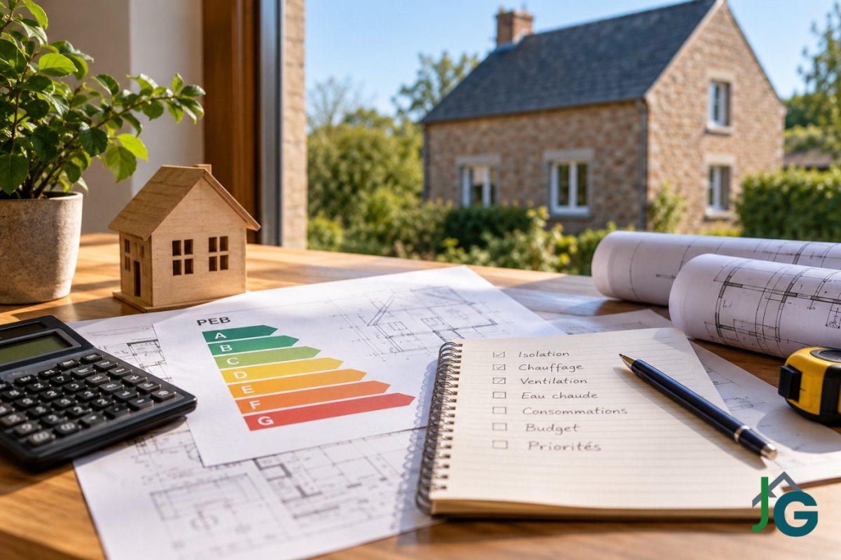 Rénovation énergétique en Wallonie : et si le meilleur investissement était d'abord de bien réfléchir ?